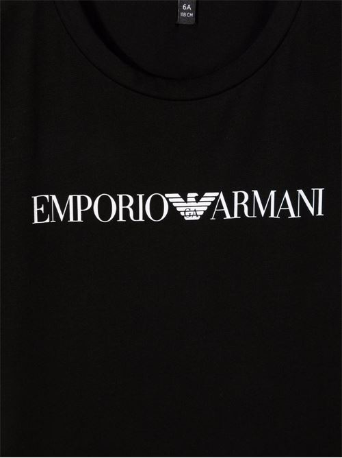 T shirt bambino maniche corte EMPORIO ARMANI KIDS | 8N4TN51JPZZ0021